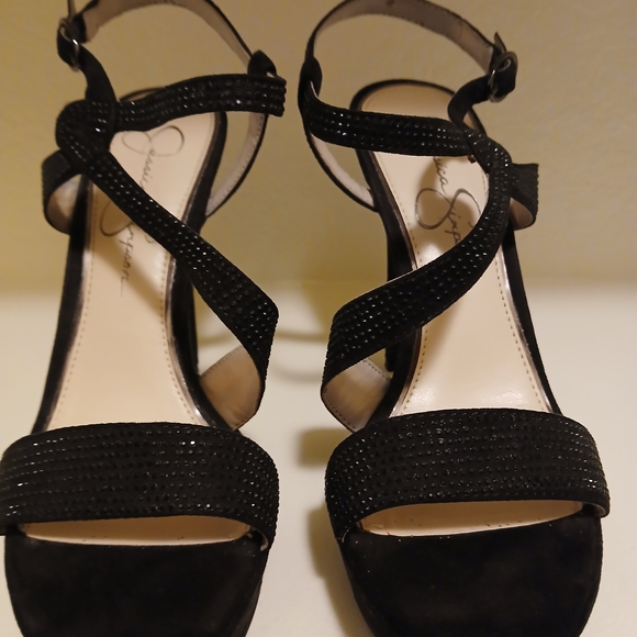 Jessica Simpson Shoes - Jessica Simpson Black Strappy Heels